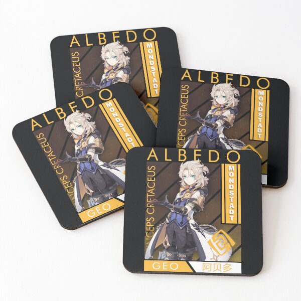 Item preview, Albedo - Genshin Impact designed and sold by cantinhonifty.