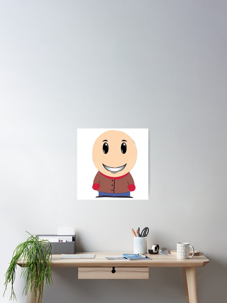 Eric Cartman South park roblox meme face Sticker for Sale by