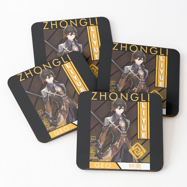 Item preview, Zhongli - Genshin Impact designed and sold by cantinhonifty.