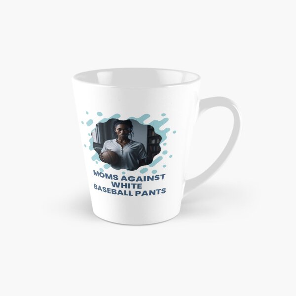 Item preview, moms against white baseball pants funny design designed and sold by Jafues-Design.