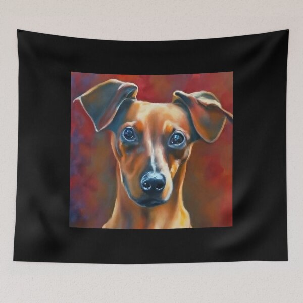 Item preview, Austrian Pinscher - Dog Portrait designed and sold by CrankyOldDude.