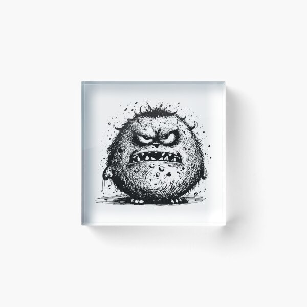 Item preview, Grumpy Monsters designed and sold by HINKYPUNK-UK.