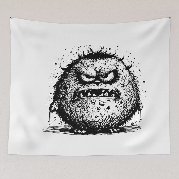 Item preview, Grumpy Monsters designed and sold by HINKYPUNK-UK.