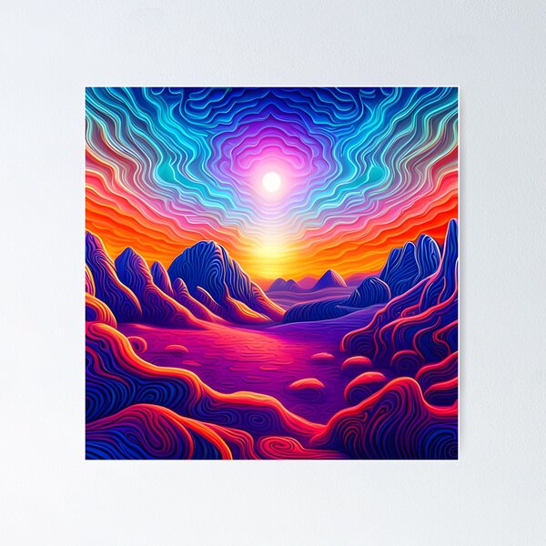 Item preview, Psychedelic Sky designed and sold by Solotrope.