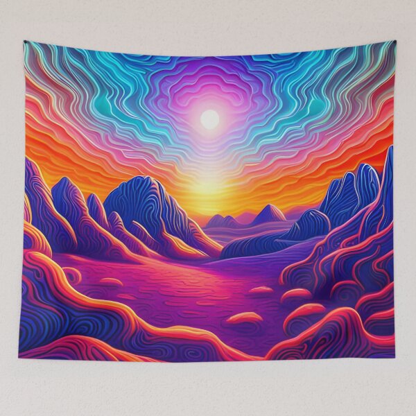 Item preview, Psychedelic Sky designed and sold by Solotrope.