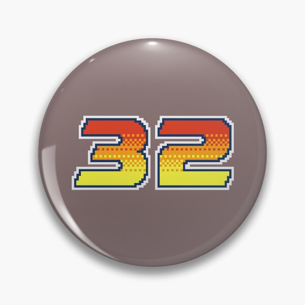 Item preview, 32 Pixel Font Thirty Two in Red Orange and Yellow designed and sold by pixeltogs.