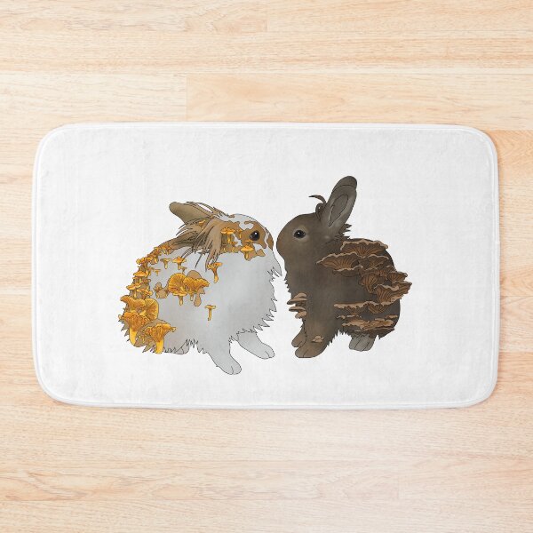 Item preview, Chantarelle Bunnies designed and sold by AnnaMakesArt.