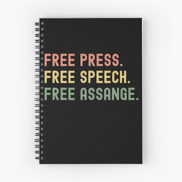 Item preview, Free Press Free Speech Free Assange, Support Assange  designed and sold by IKERAS.