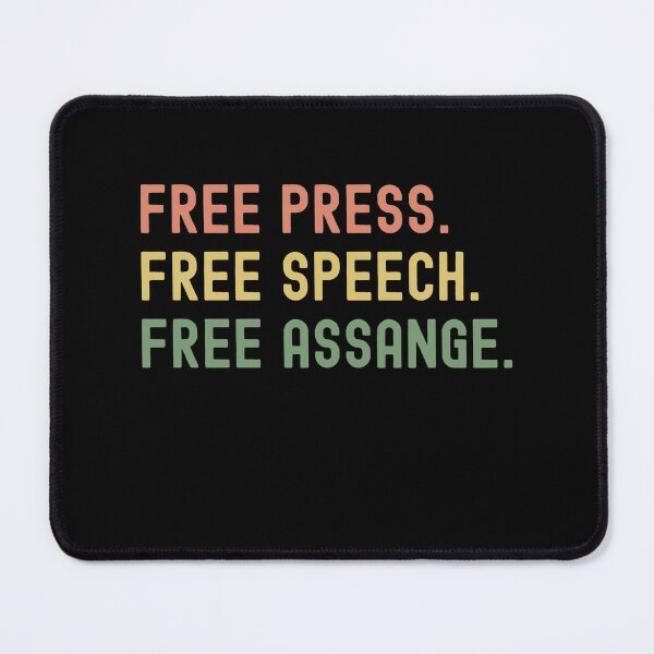Item preview, Free Press Free Speech Free Assange, Support Assange  designed and sold by IKERAS.
