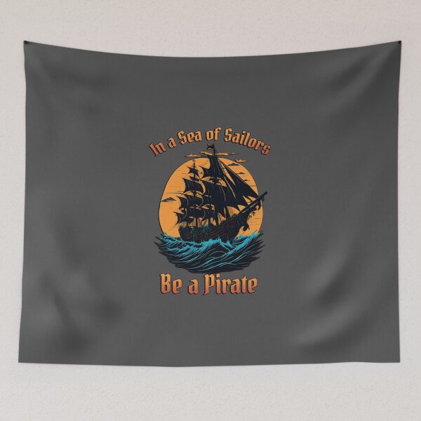 Item preview, Be a Pirate designed and sold by MF-Creations.