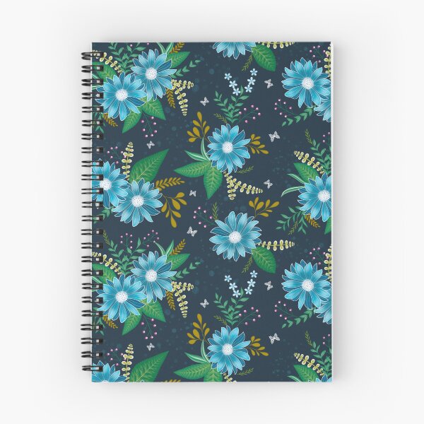 Item preview, Daisy Flower - NavyBlue designed and sold by JaselviiStudio.