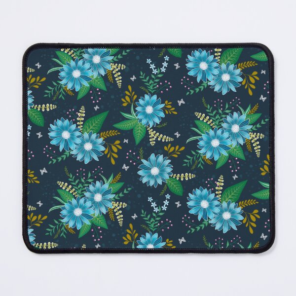 Item preview, Daisy Flower - NavyBlue designed and sold by JaselviiStudio.