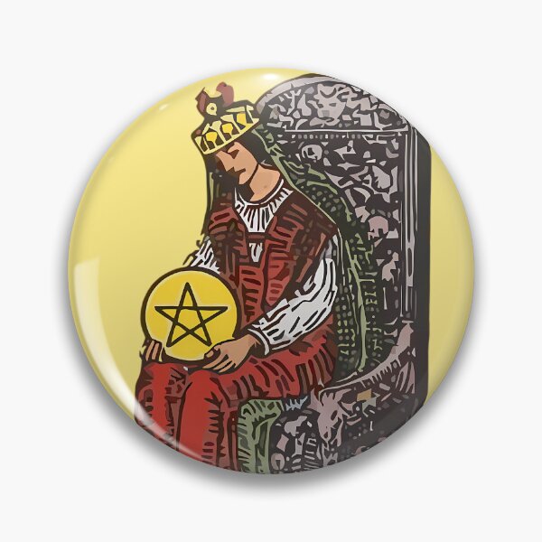 Item preview, Queen of Pentacles designed and sold by PyroPlumis.
