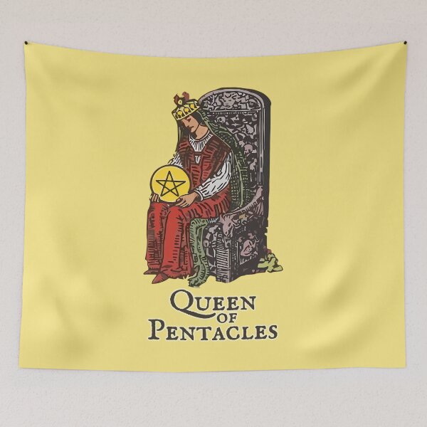 Item preview, Queen of Pentacles designed and sold by PyroPlumis.