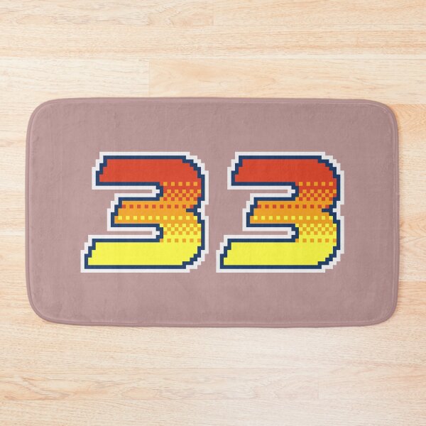 Item preview, 33 Pixel Font Thirty Three in Red Orange and Yellow designed and sold by pixeltogs.
