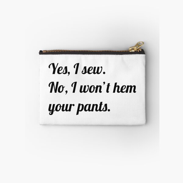Item preview, Funny Sewing Quote designed and sold by NordicTurtle.