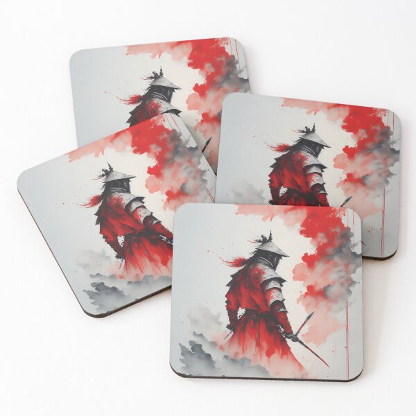 Item preview, Ink painting Samurai in the mist designed and sold by Konstantin Spenst.