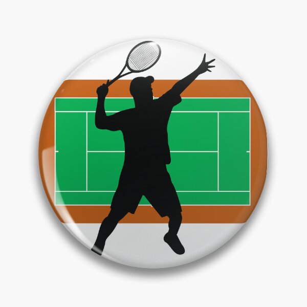 Artikelvorschau, Tennis Serve on Tennis Court Background entworfen und verkauft von Jenson Major.