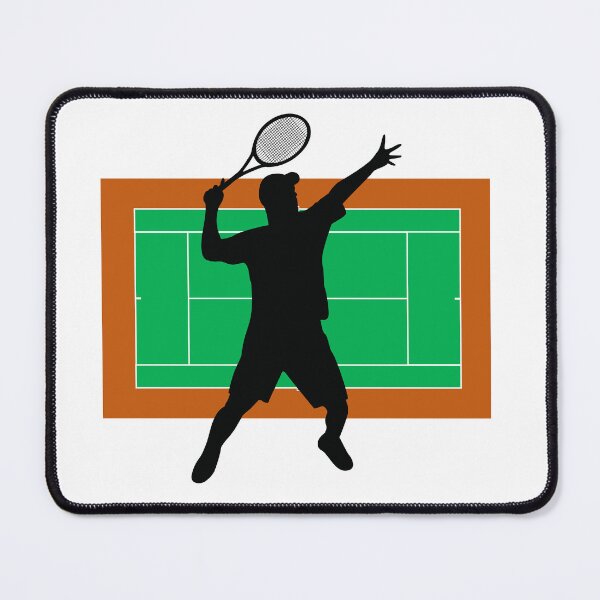 Item preview, Tennis Serve on Tennis Court Background designed and sold by Jenson Major.