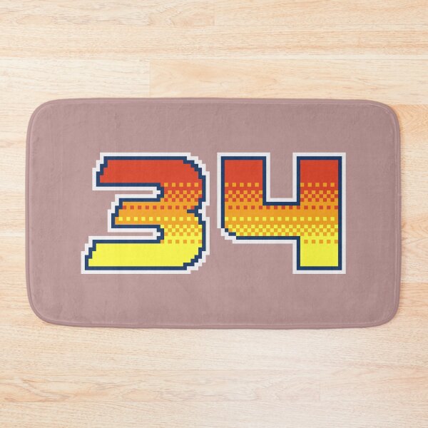 Item preview, 34 Pixel Font Thirty Four in Red Orange and Yellow designed and sold by pixeltogs.