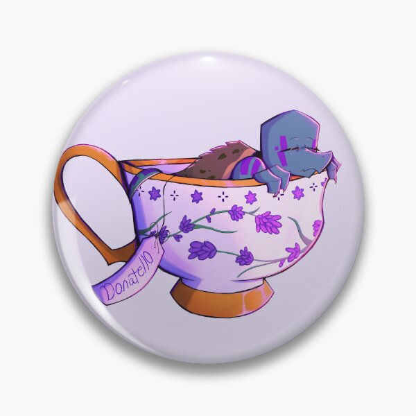 Item preview, Purple Teacup designed and sold by EllieTubbyArt.