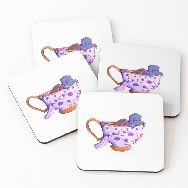 Item preview, Purple Teacup designed and sold by EllieTubbyArt.