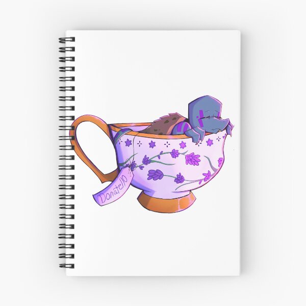 Item preview, Purple Teacup designed and sold by EllieTubbyArt.
