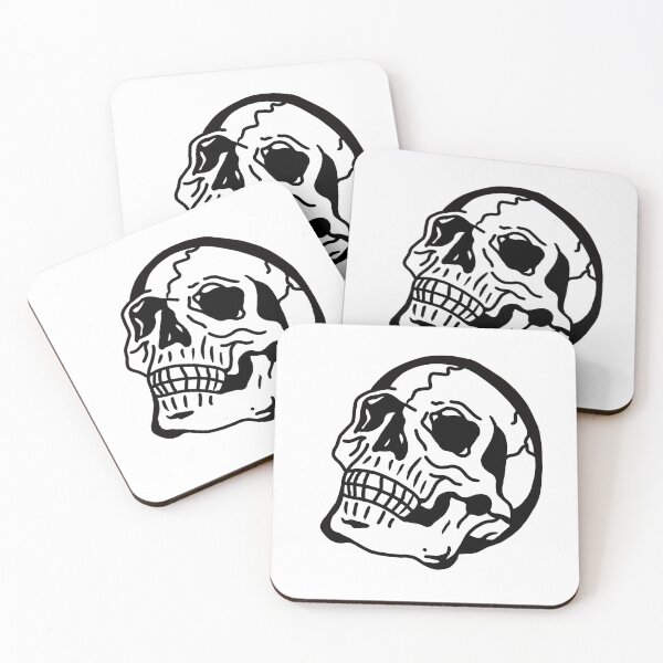 Item preview, Artsy skull designed and sold by amiebunny.