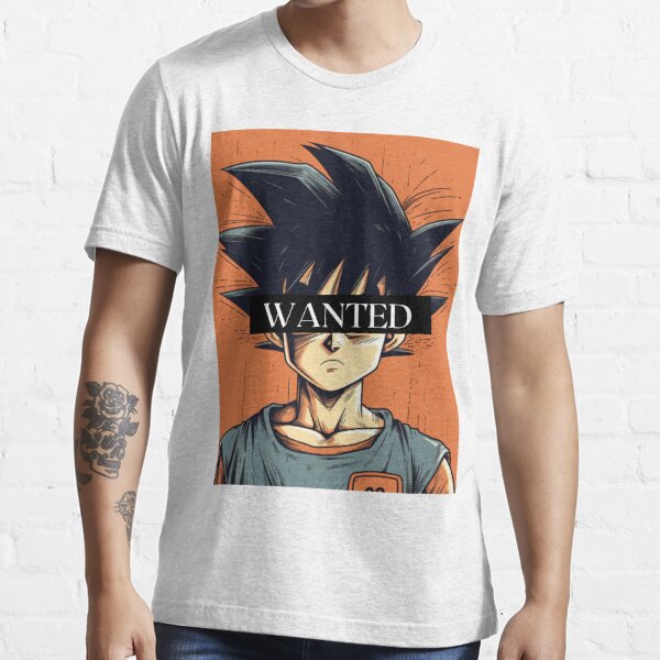 Dragonball Son Goku Mugshot Illustration Poster by CremisArt