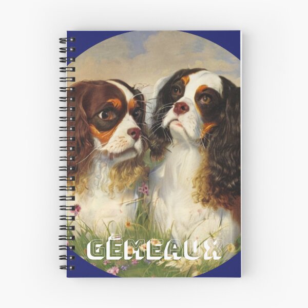 Item preview, Gemini Cavalier King Charles. Gemini zodiac sign.  designed and sold by Natalia-Vlad.