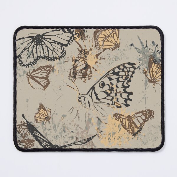 Item preview, Pattern - Soft butterflies - Tea soaked and sharpies designed and sold by Eejee-SK.