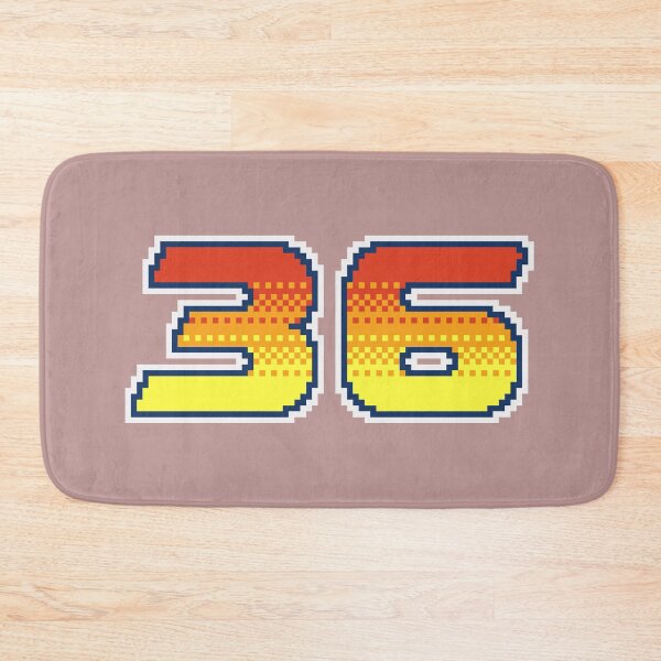 Item preview, 36 Pixel Font Thirty Six in Red Orange and Yellow designed and sold by pixeltogs.