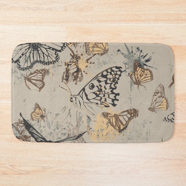 Item preview, Pattern - Soft butterflies - Tea soaked and sharpies designed and sold by Eejee-SK.