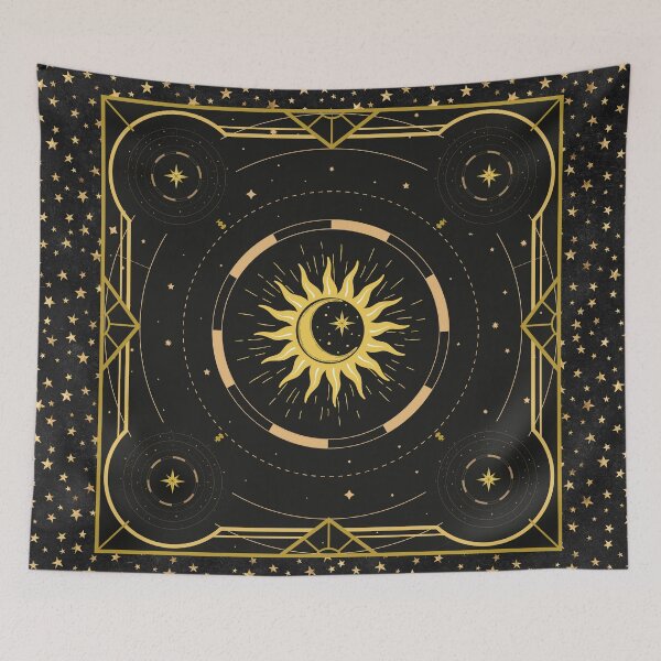 Item preview, Celestial sun, moon and star design. designed and sold by CreativeStrand.