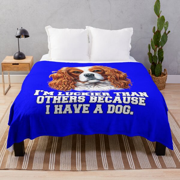 Item preview, Cavalier King Charles Spaniel Owner I’m Luckier Than Others Because I Have A Dog designed and sold by fantasticdesign.