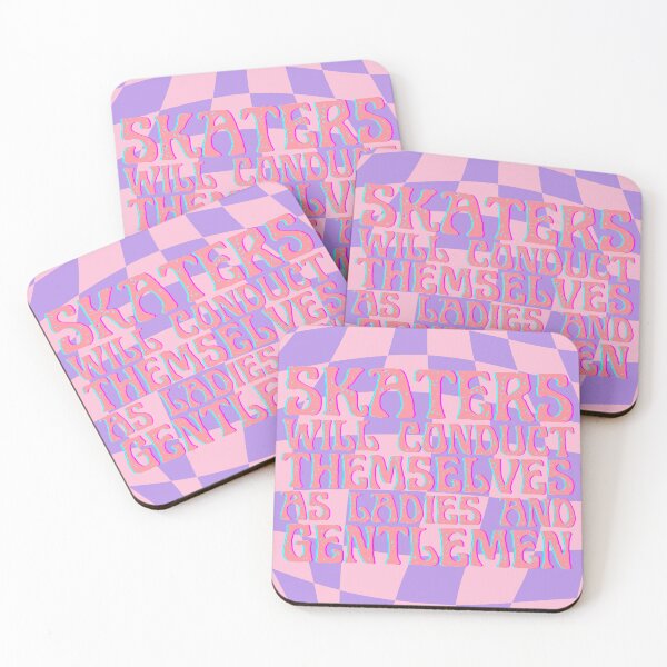 Item preview, Skaters will conduct themselves as ladies and gentlemen designed and sold by blatwig.