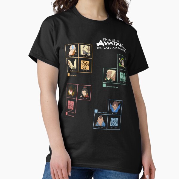 Item preview, Avatar: The Last Airbender Four Nations Periodic Table designed and sold by FifthSun.