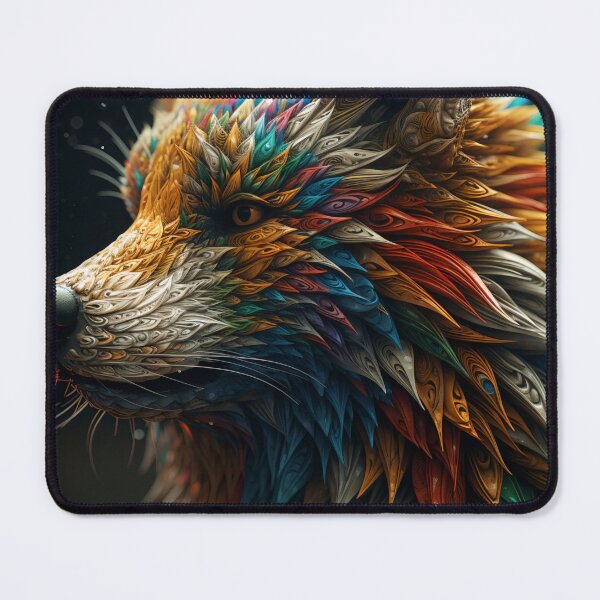 Item preview, "Painted Fox" designed and sold by Alpha--Designs.