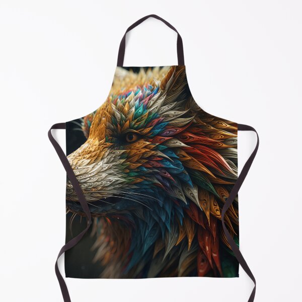 Item preview, "Painted Fox" designed and sold by Alpha--Designs.