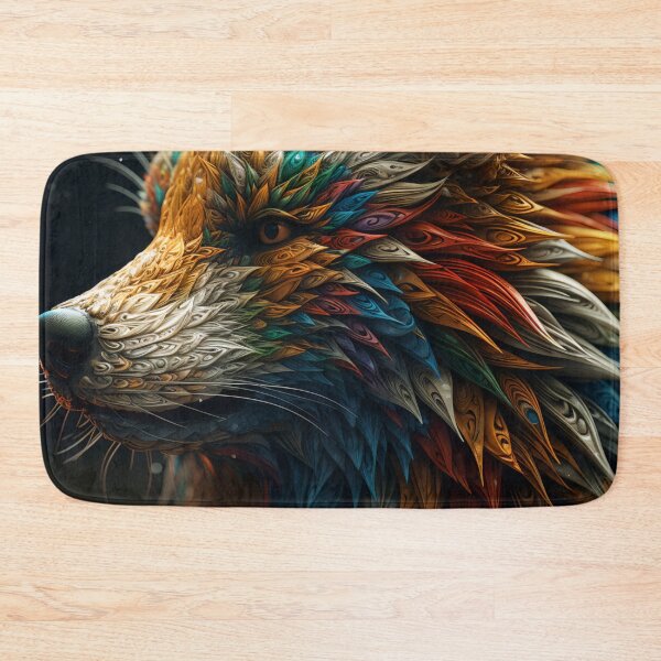 Item preview, "Painted Fox" designed and sold by Alpha--Designs.