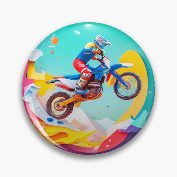 Item preview, Motorcycle Motocross X Paper Art Style designed and sold by rockyRG.