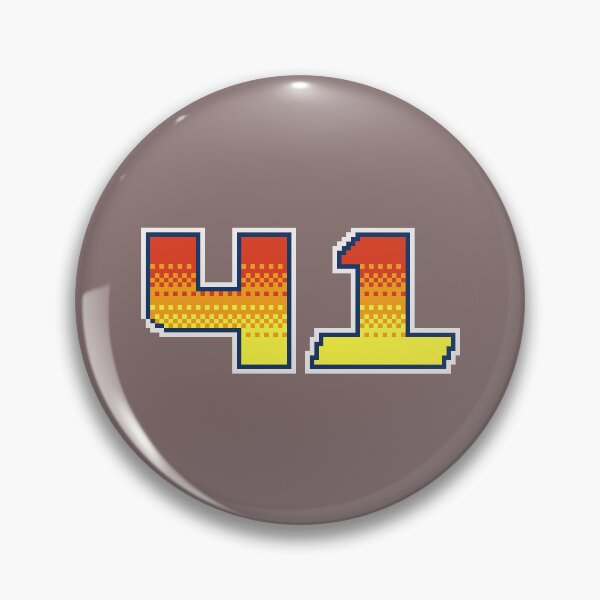 Item preview, 41 Pixel Font Forty One in Red Orange and Yellow designed and sold by pixeltogs.