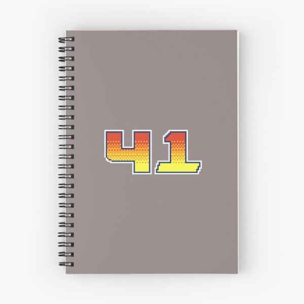 Item preview, 41 Pixel Font Forty One in Red Orange and Yellow designed and sold by pixeltogs.