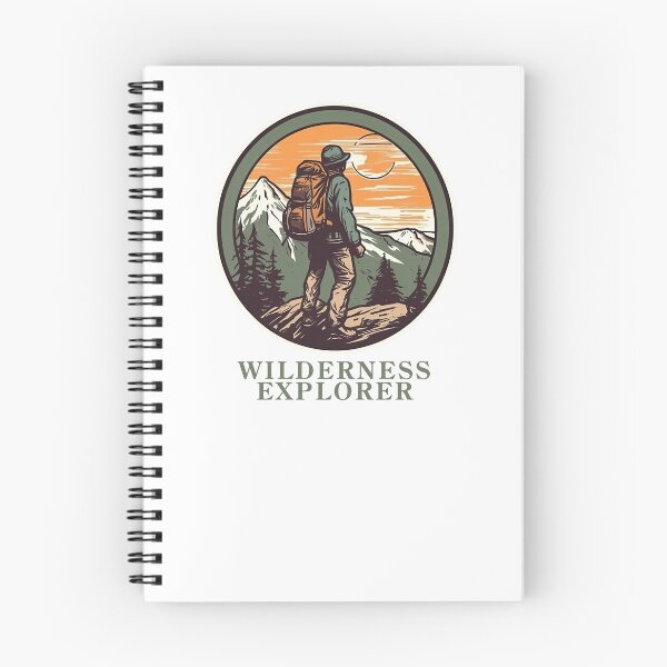 Item preview, Wilderness Explorer - Mountains, Camping, Wanderlust, Hiking, Backpacking, Outdoor Unisex, Apparel Gift designed and sold by Gorma Kuma.