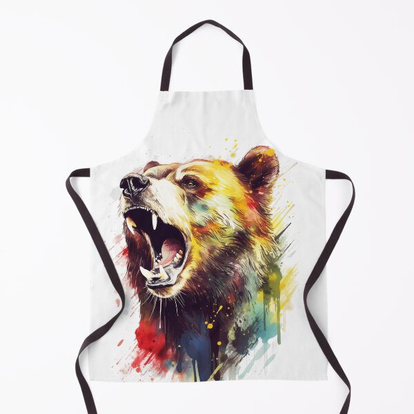 Item preview, bear roaring designed and sold by Art  StikertWorld.
