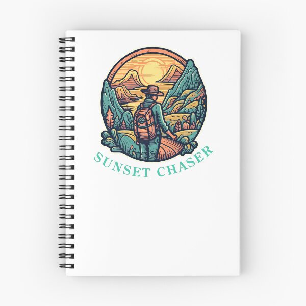 Item preview, Sunset Chaser - Mountains, Camping, Wanderlust, Hiking, Backpacking, Outdoor Unisex, Apparel Gift designed and sold by Gorma Kuma.