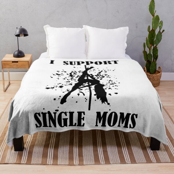 Item preview, I Support Single Moms designed and sold by HappyTrippy.
