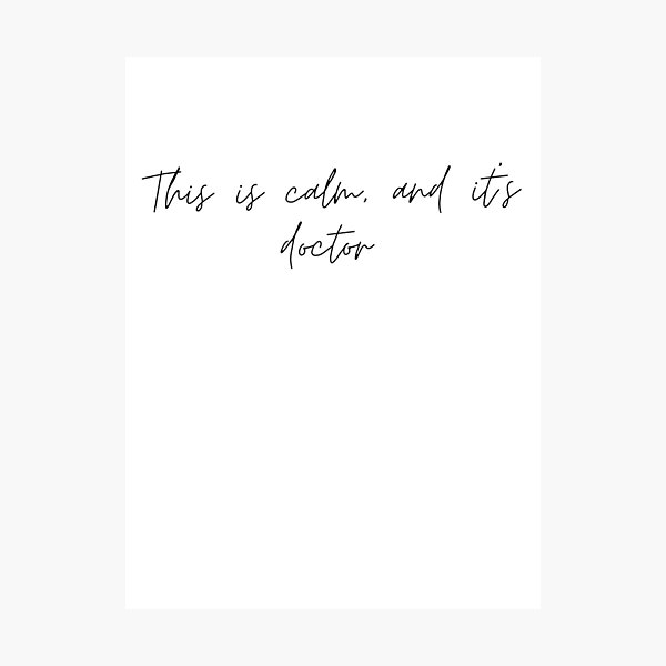 Item preview, Criminal Minds - doctor quote designed and sold by baileyyfaith.