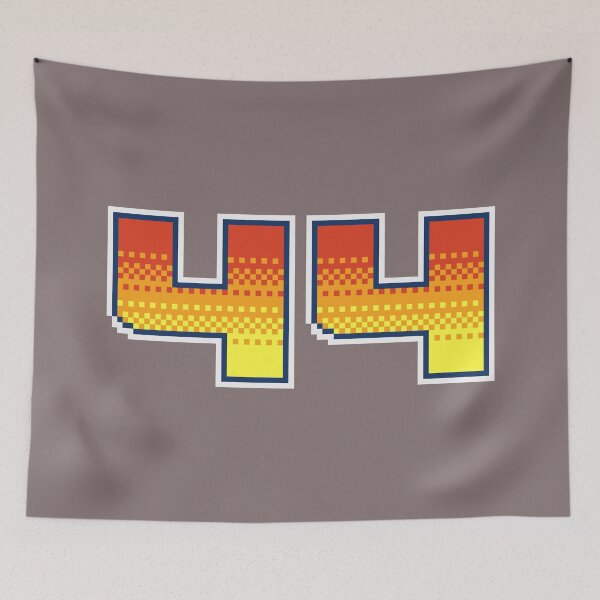 Item preview, 44 Pixel Font Forty Four in Red Orange and Yellow designed and sold by pixeltogs.
