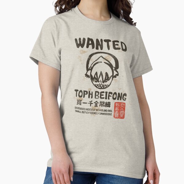 Item preview, Avatar: The Last Airbender Toph Beifong Wanted Poster designed and sold by FifthSun.